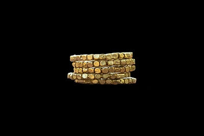 Origin Band 1 - Gold-Plated Brass Rings