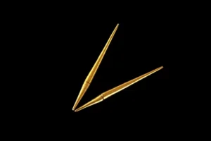 Spikes 1 – Gold Plated Silver Spikes Earrings Spikes 1 - Gold Plated Silver Spikes Earrings