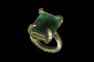 Cutting Edge:Ln 4 – Silver ring with Fluorite_ Cutting Edge/Ln 4 Silver ring with Fluorite