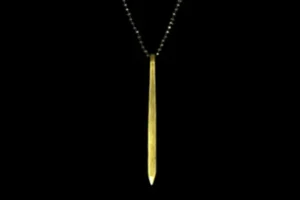 One Way 1 – Brass Pendant Necklace + One Way 1 - Brass Pendant Necklace